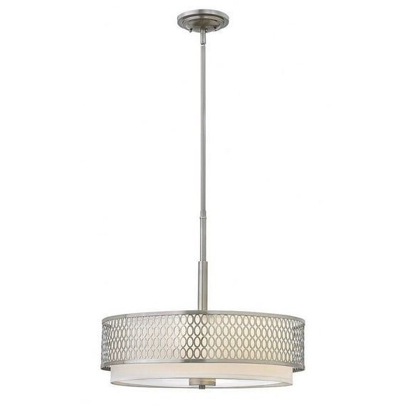 Fredrick Ramond Lighting - Jules-Three Light Inverted Pendant-21 Inches Wide by