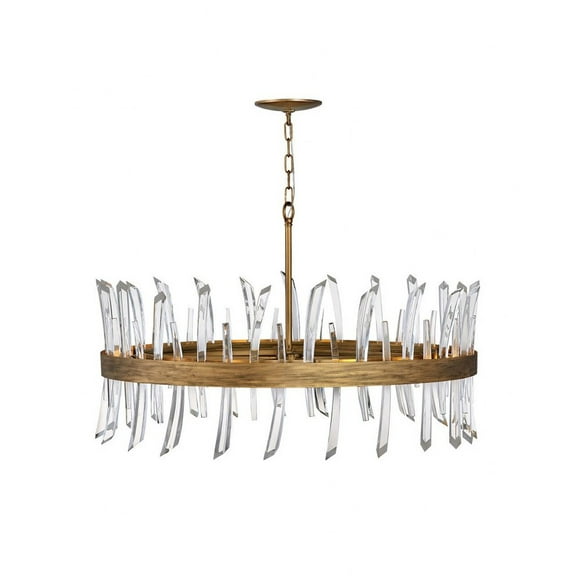 Fredrick Ramond Lighting - Revel-Ten Light Large Chandelier in Modern
