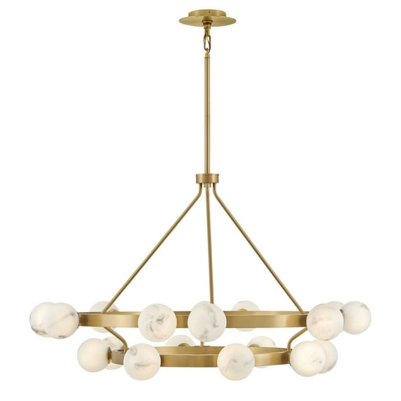 Fredrick Ramond Lighting - Selene - 90W 18 LED Large Chandelier In Modern