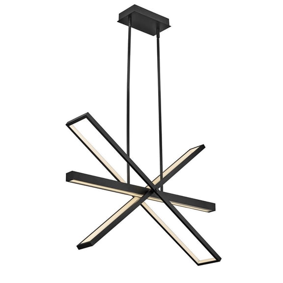 Fredrick Ramond Lighting - Tangent-48W 1 LED Linear Chandelier in Modern