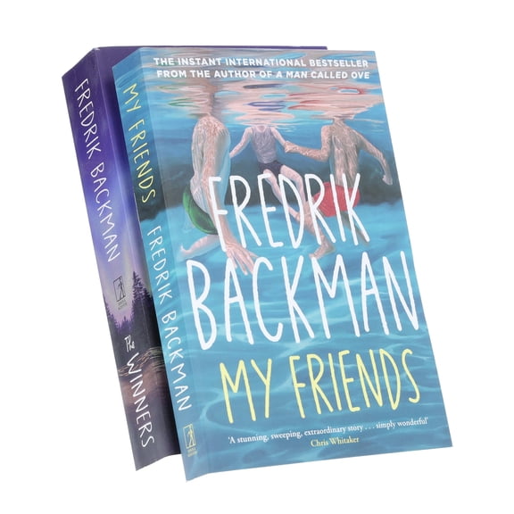 Fredrik Backman Collection (The Winners & My Friends) 2 Books Set - Fiction - Paperback