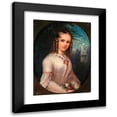 thumbnail image 1 of Fredrik Wohlfart 19x24 Black Modern Framed Museum Art Print Titled - Emilie Hogqvist (1852), 1 of 5