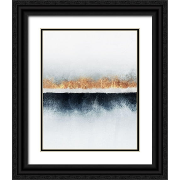 Fredriksson, Elisabeth 20x24 Black Ornate Wood Framed with Double Matting Museum Art Print Titled - Horizon