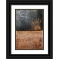 thumbnail image 1 of Fredriksson, Elisabeth 23x32 Black Ornate Wood Framed with Double Matting Museum Art Print Titled - Autumn Rain, 1 of 4