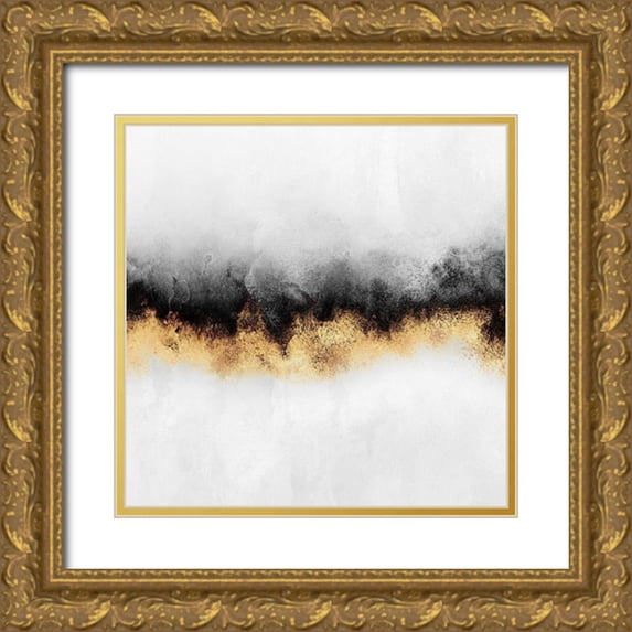 Fredriksson, Elisabeth 26x26 Gold Ornate Wood Framed with Double Matting Museum Art Print Titled - Sky 2