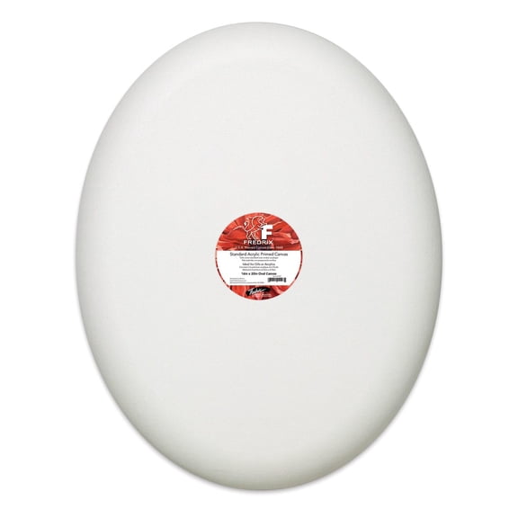 Fredrix Convexo Canvas - 16" x 20", Oval