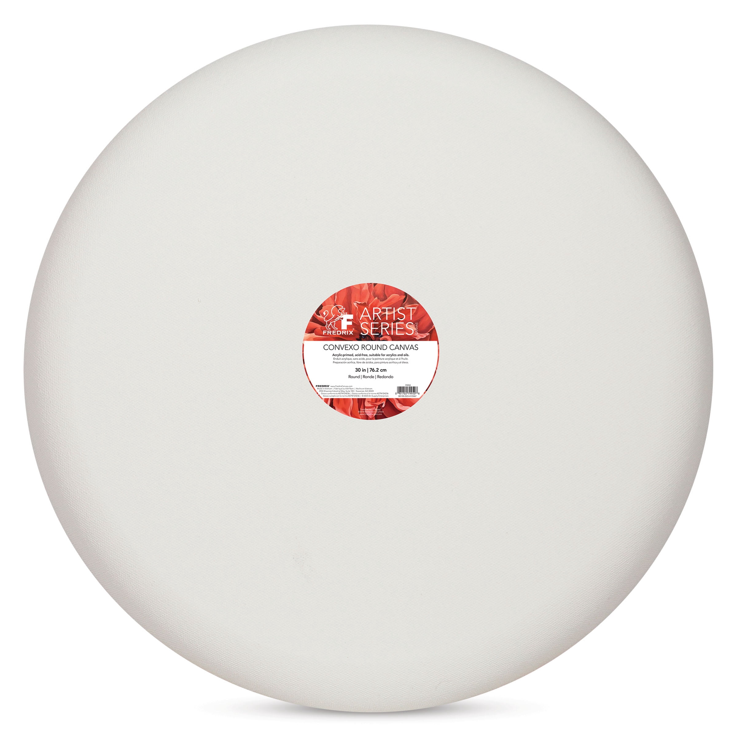 Fredrix Convexo Canvas - 30", Round