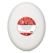 Fredrix Convexo Canvas - 8" x 10", Oval