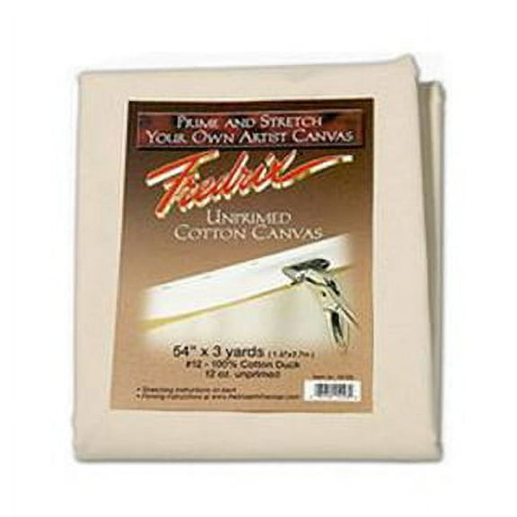 Fredrix Folded Canvas Blanket: 72 inches X 3 yards