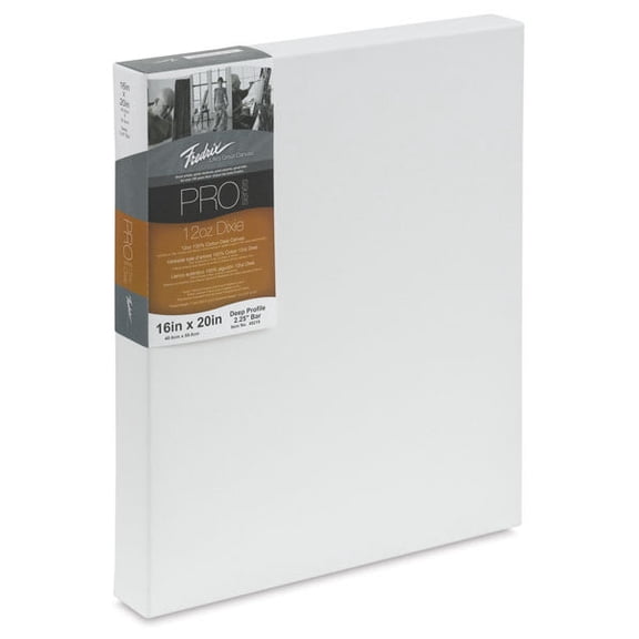 Fredrix Pro Series Dixie Museum Profile Canvas - 16" x 20", 2-1/4" Profile