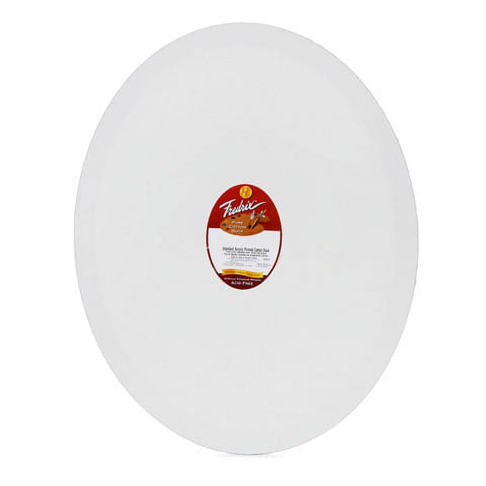 Fredrix Round Stretched Canvas, 10 Fredrix Round Stretched Canvas, 10