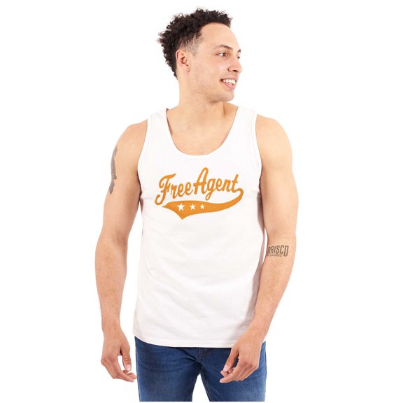 Free Agent Sports Team Fanatic Club Plus Size Graphic Tank Top Brisco Brands 3X