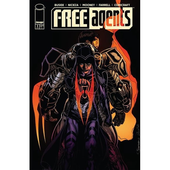 Free Agents #2 Cvr A Stephen Mooney & Triona Farrell Image Comics Comic Book