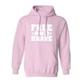 thumbnail image 1 of Free And Brave Adult Hooded Sweatshirt, 1 of 3