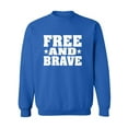 thumbnail image 1 of Free And Brave Crewneck Sweatshirt, 1 of 3