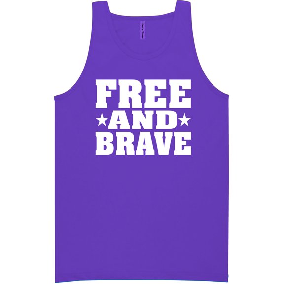 Free And Brave Neon Tank Top