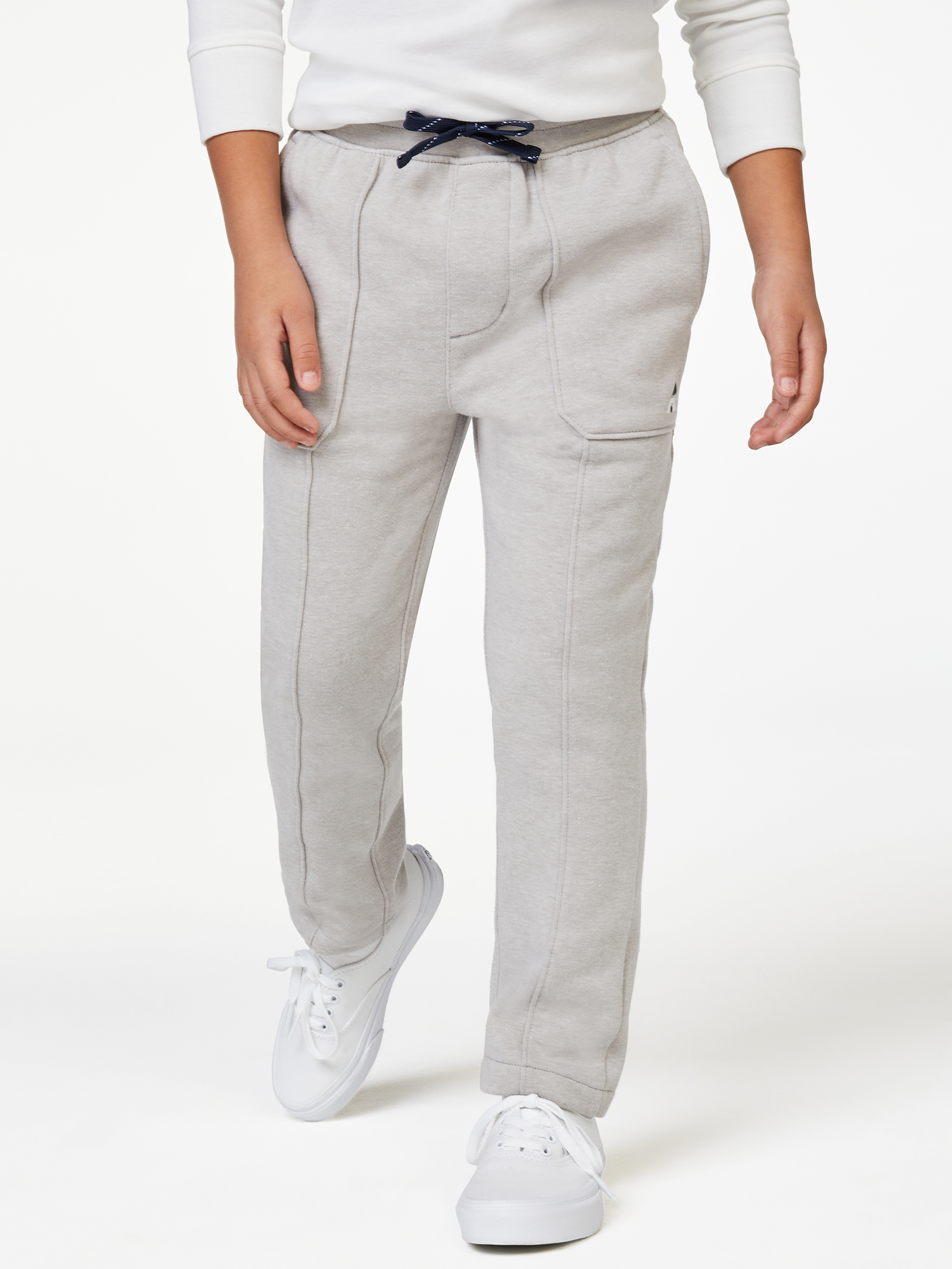 Free Assembly Boys Fleece Fatigue Pants, Sizes 4-18 - image 1 of 5