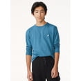thumbnail image 1 of Free Assembly Boys Long Sleeve Graphic Tee, Sizes 4-18, 1 of 5