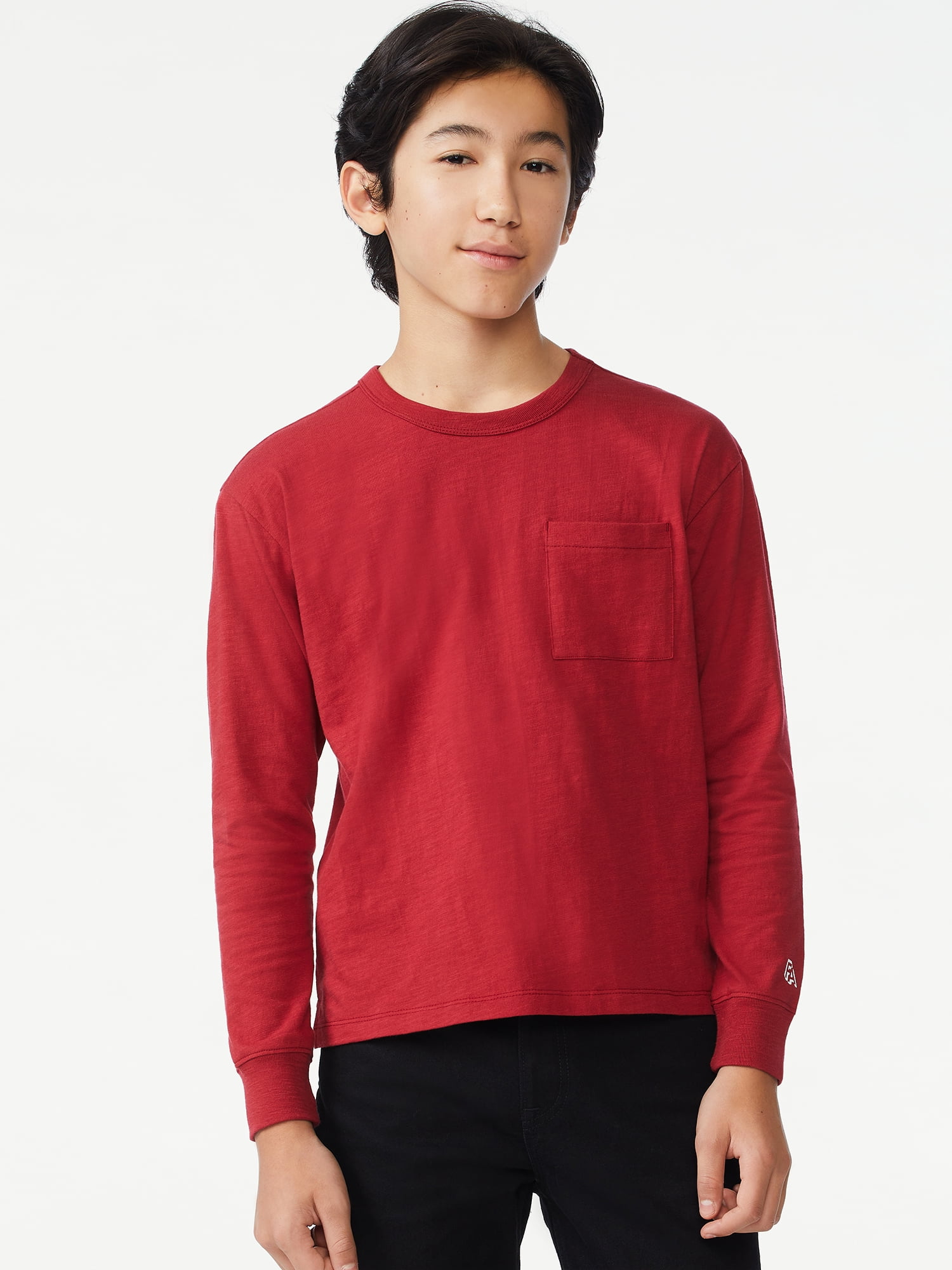 Free Assembly Boys Long Sleeve Slub Jersey Tee Sizes 4 18 Walmart free-assembly-boys-long-sleeve-slub-jersey-tee-sizes-4-18-walmart