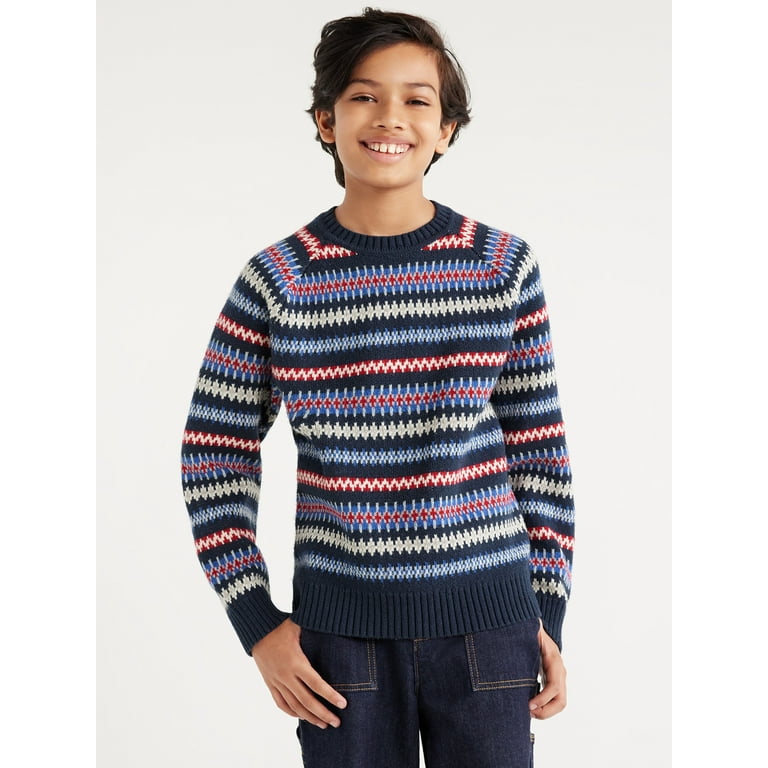 Boys fair isle sweater best sale