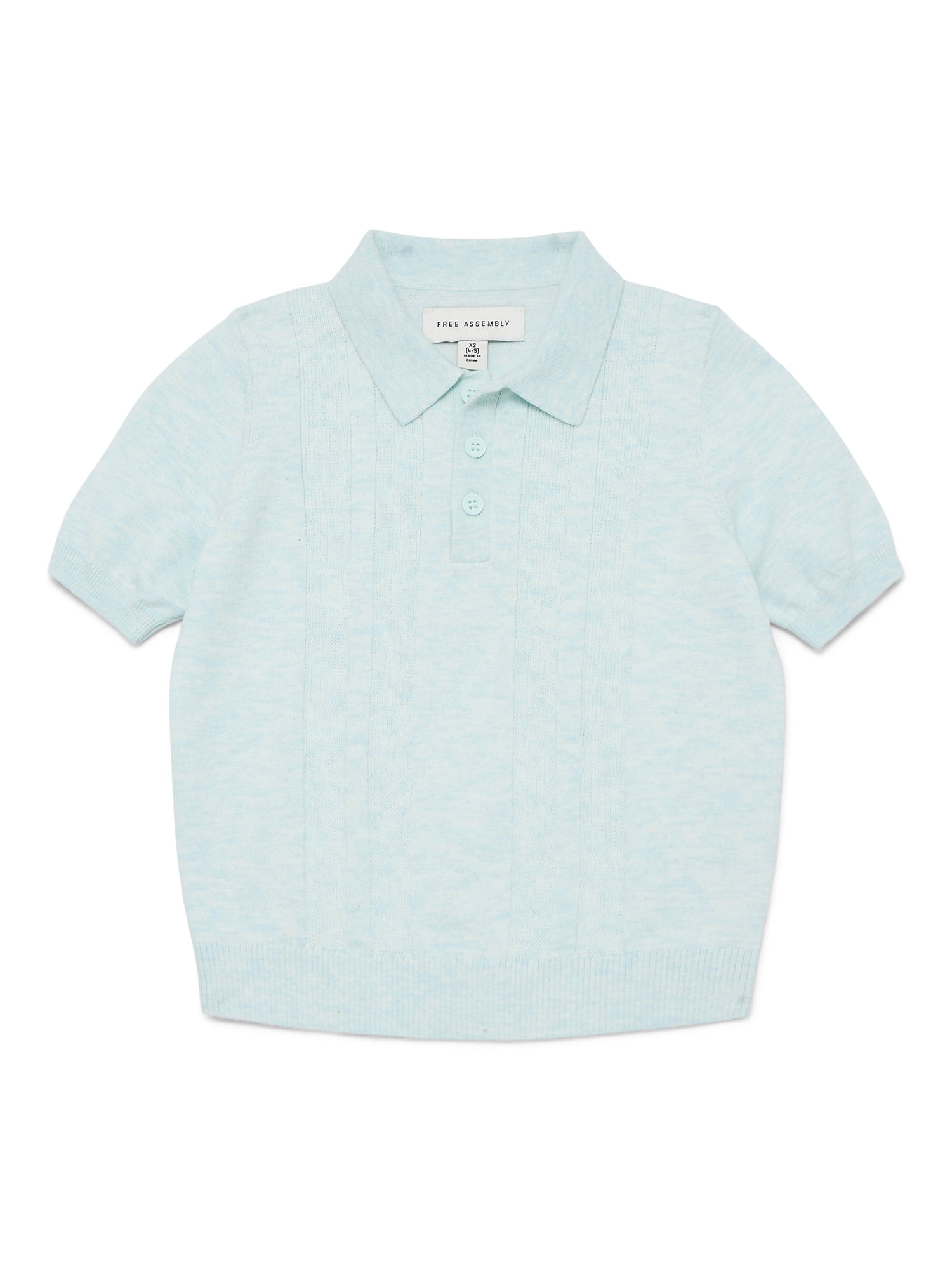 Free Assembly Boys Polo Shirt, Sizes 4-18