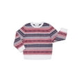 thumbnail image 1 of Free Assembly Boys' Matching Crewneck Sweater with Long Sleeves, Sizes XS 4/5-XL 14/16, 1 of 4