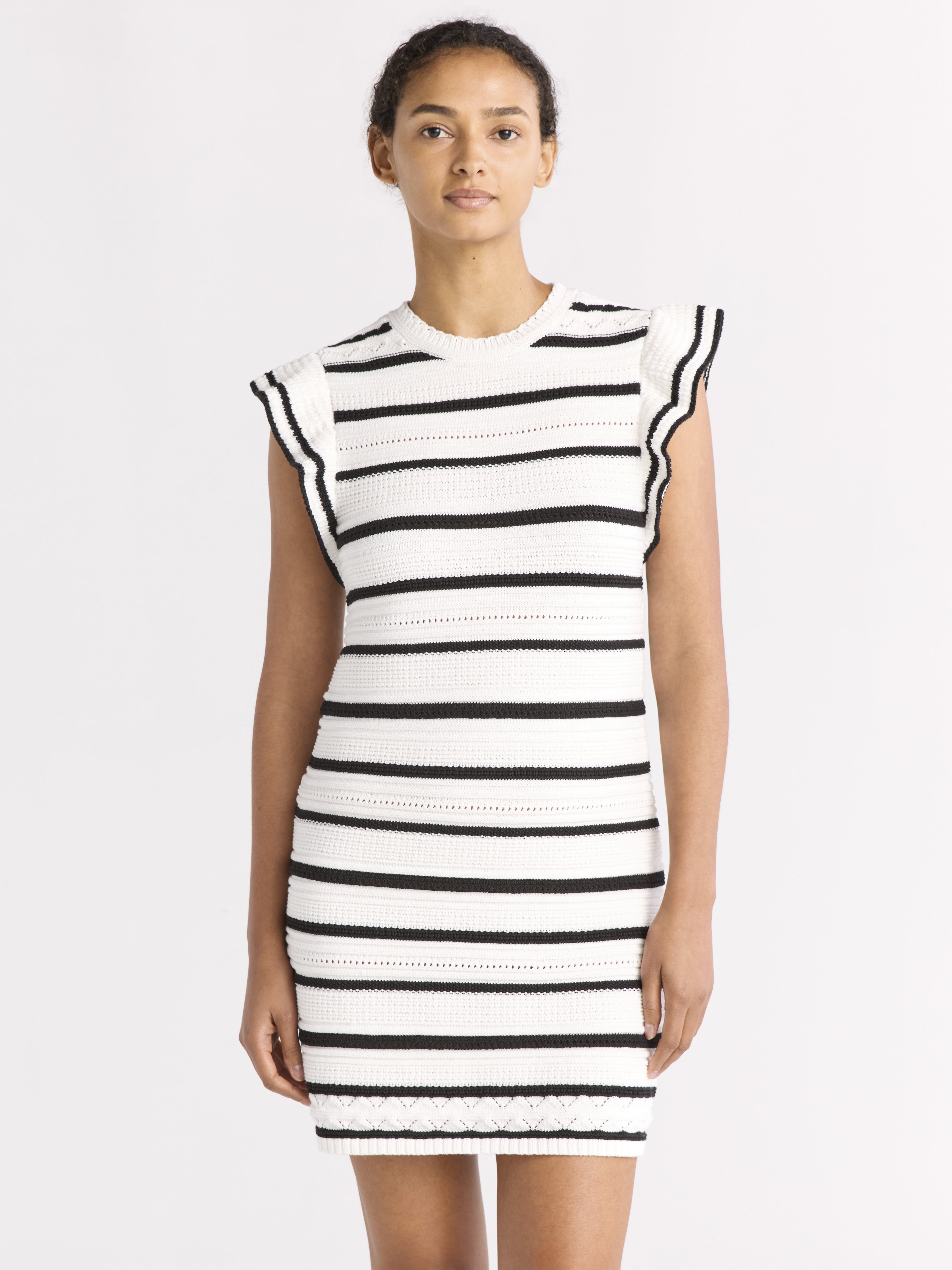 Free Assembly Short Sleeve Pocket Sweater Mini Dress Sizes XS XXL