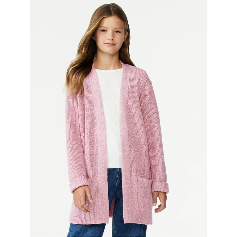 Girls fuschia deals cardigan