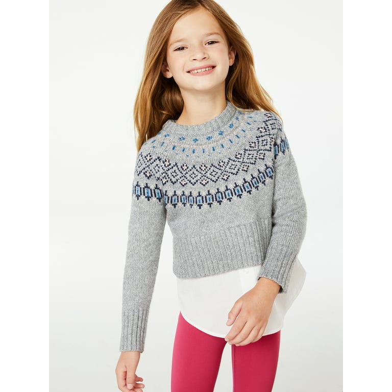 Fair isle sweater girls discount