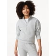 thumbnail image 1 of Free Assembly Girls Quarter-Zip Track Jacket, Sizes 4-18, 1 of 5