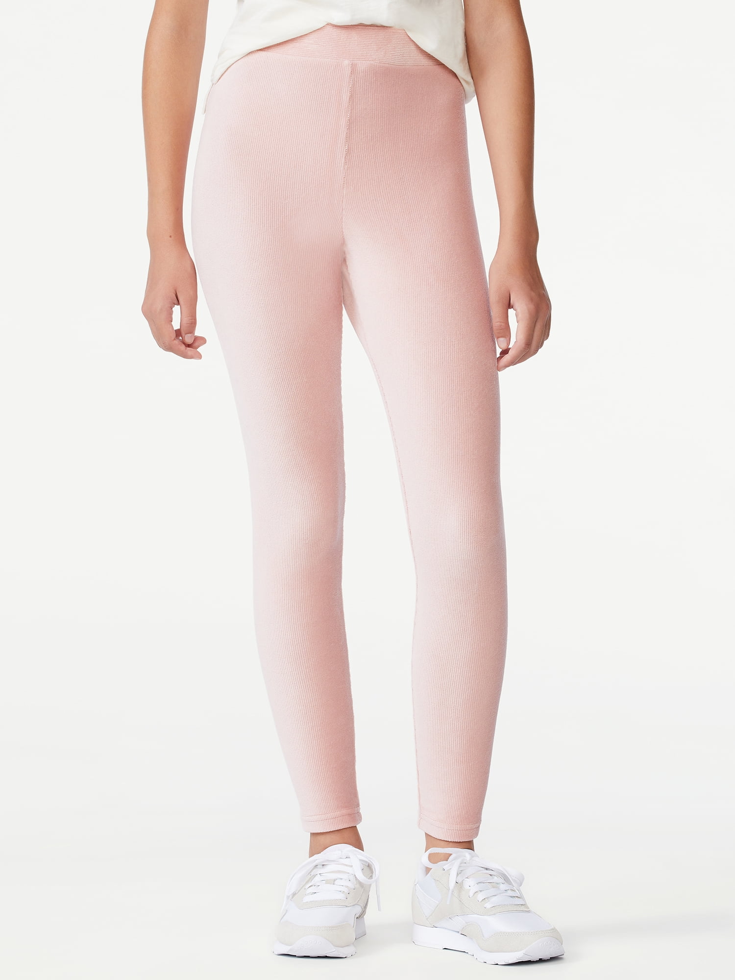 Girls velour leggings online