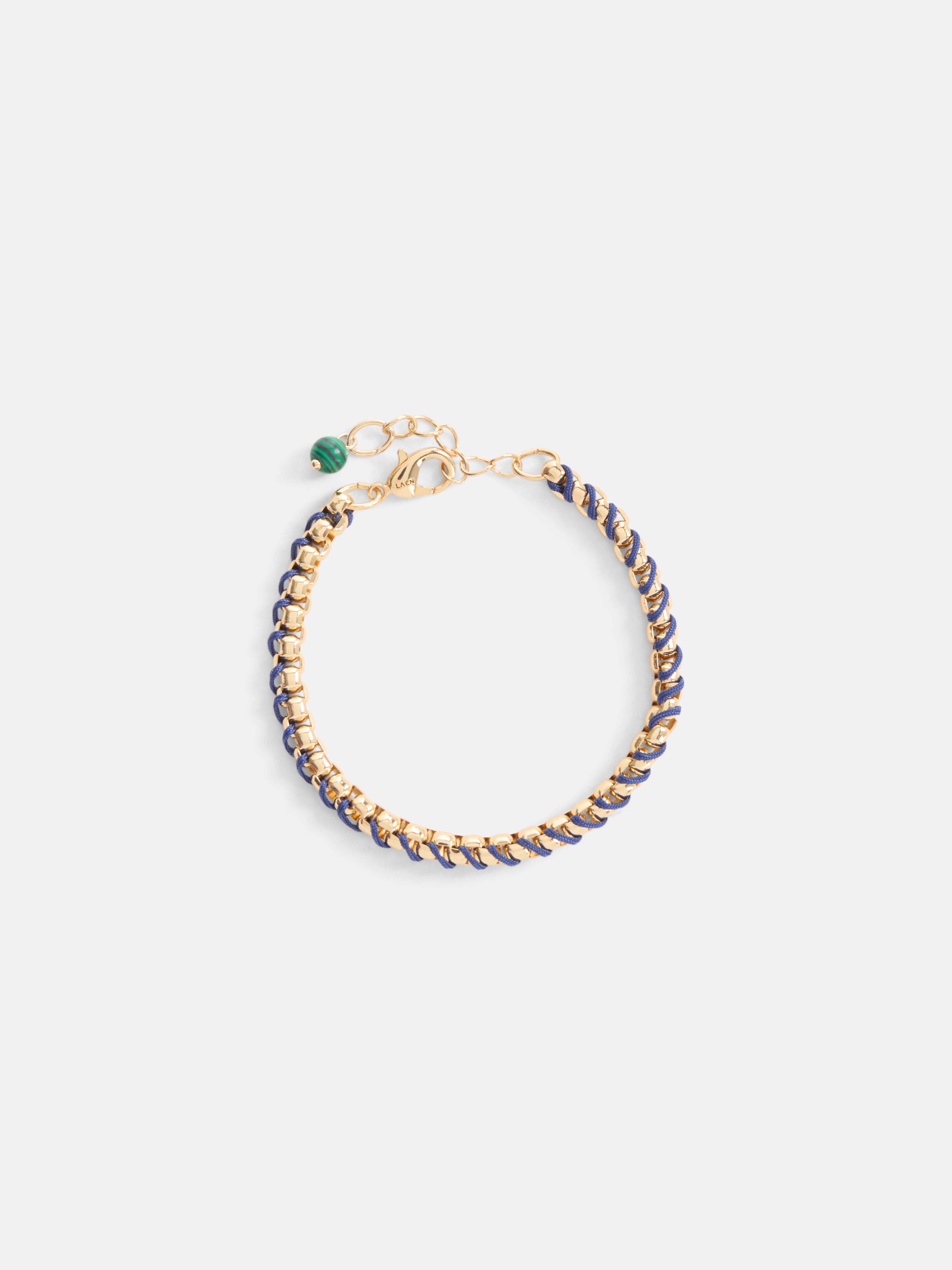 Free Assembly Women's Goldtone Navy Cord Bracelet