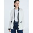 thumbnail image 1 of Free Assembly Women's and Women's Plus Cotton Grandpa Cardigan Sweater, Sizes XS-4X, 1 of 6