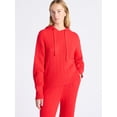 thumbnail image 1 of Free Assembly Women's Cozy Yarn Cable Knit Hoodie Sweater, Midweight, Size XS-XXL, 1 of 6