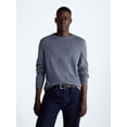 Free Assembly Men’s Cashmere Crewneck Sweater, 2XL, Long Sleeves ...