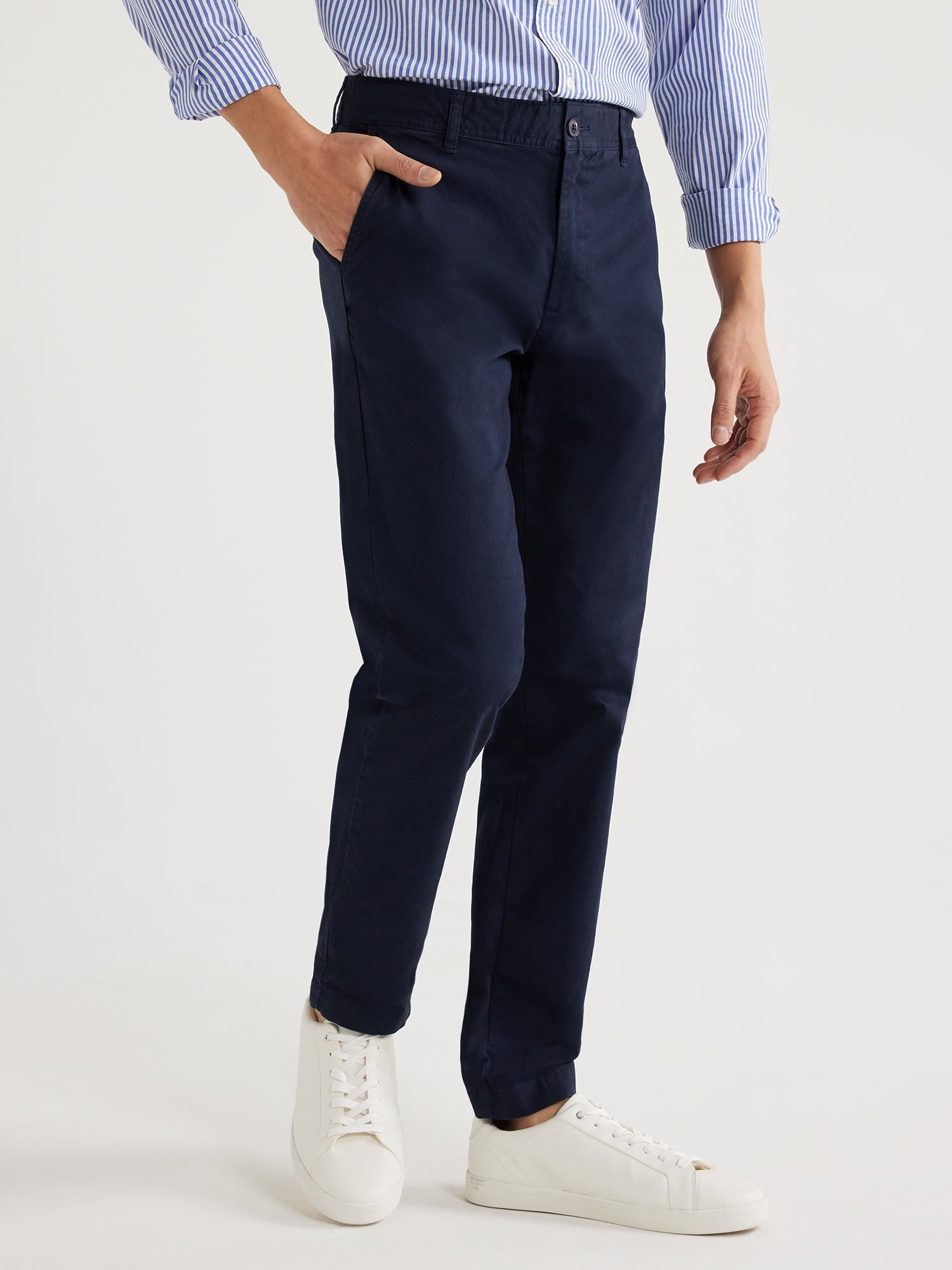 Free Assembly men's Chino Pants - Relaxed Fit - Sizes 29-42