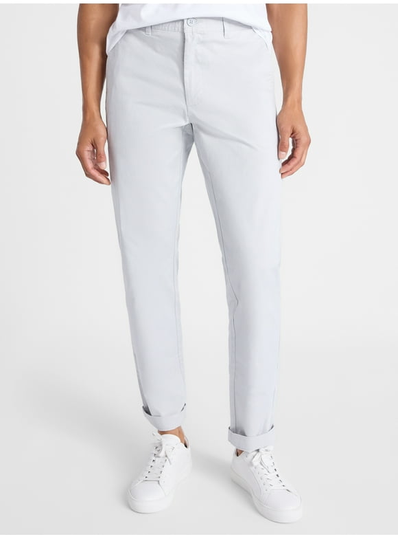 Men's Straight Tapered Fit Chino Pants, Sizes 29-42