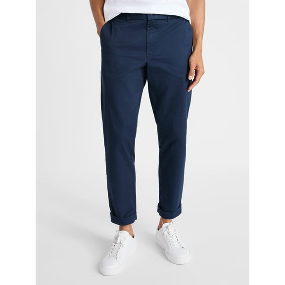 Free Assembly Men's Straight Tapered Fit Chino Pants, Sizes 29-42