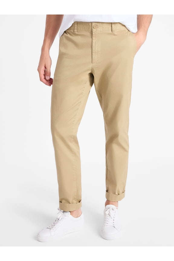Men's Straight Tapered Fit Chino Pants, Sizes 29-42