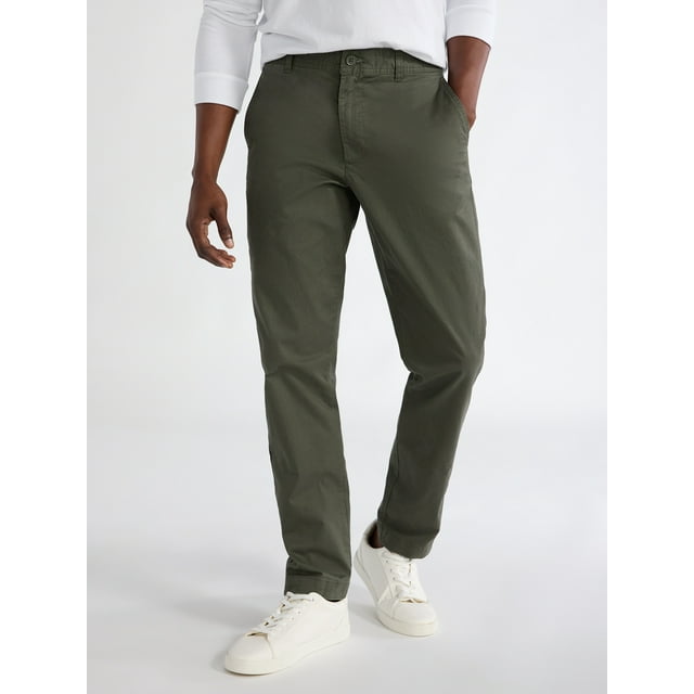Free Assembly Men’s Chino Pants, Sizes 29-40 - Walmart.com