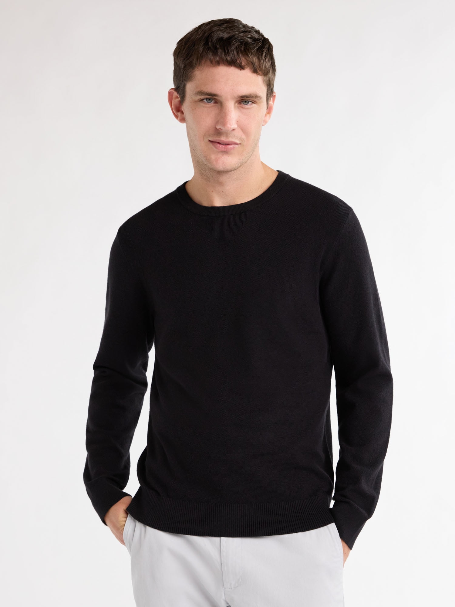 Polyester Men's Long-sleeved Thick Needle Sweater Sweater main image 0