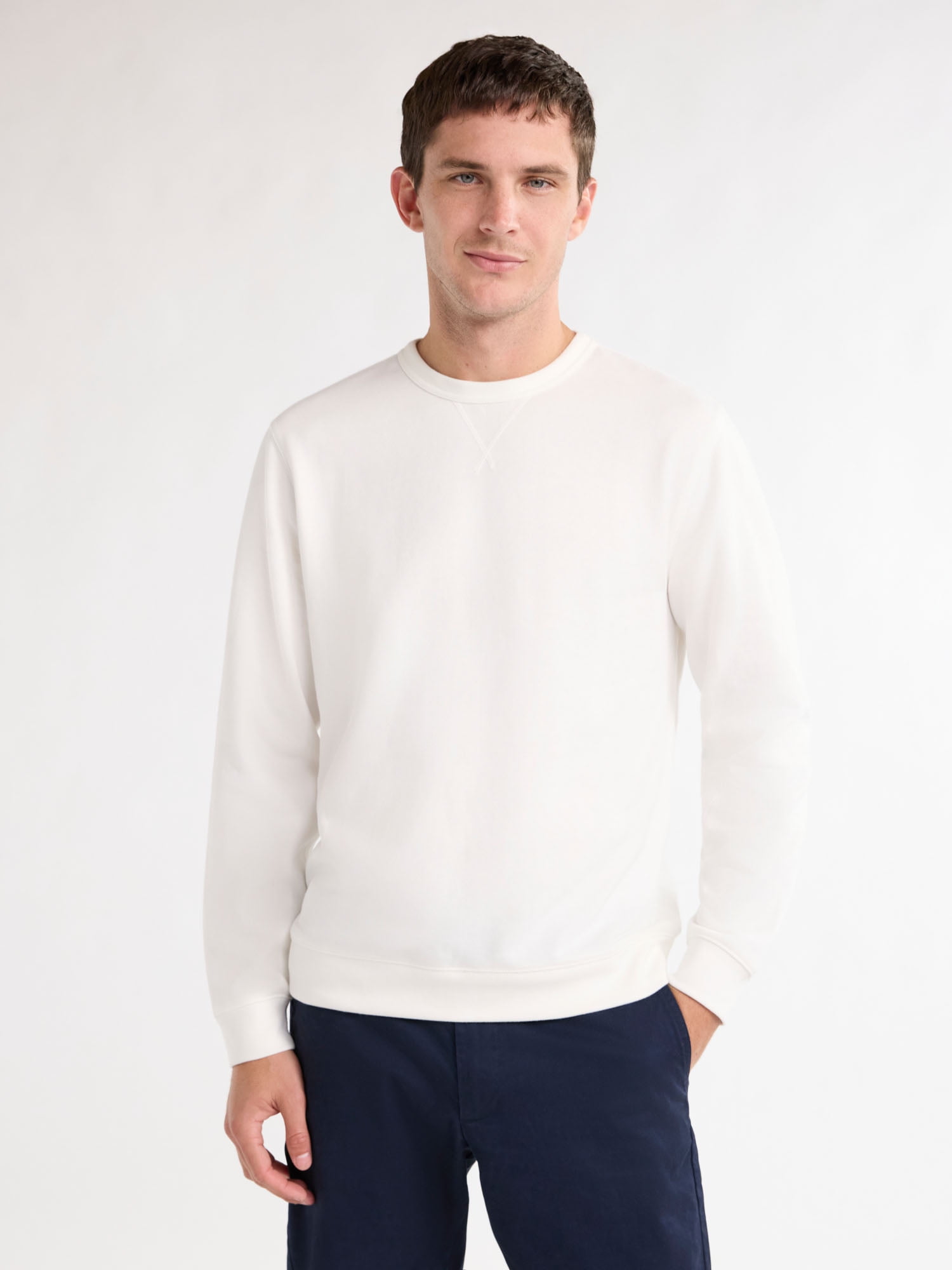 Free Assembly Men's Crewneck Sweatshirt, Sizes XS-3XL