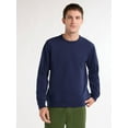 thumbnail image 1 of Free Assembly Men's Crewneck Sweatshirt with Long Sleeves, Sizes XS-3XL, 1 of 5