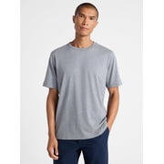 Free Assembly Men s Everyday Cotton Tee with Short Sleeves, Sizes S-3XL