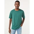 thumbnail image 1 of Free Assembly Men’s Everyday Cotton Tee with Short Sleeves, Sizes S-3XL, 1 of 6