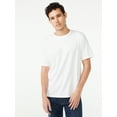 thumbnail image 1 of Free Assembly Men’s Everyday Cotton Tee with Short Sleeves, Sizes S-3XL, 1 of 5