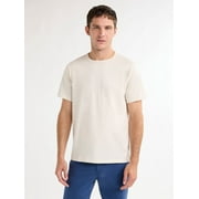 Free Assembly Men s Everyday Cotton Tee with Short Sleeves, Sizes S-3XL