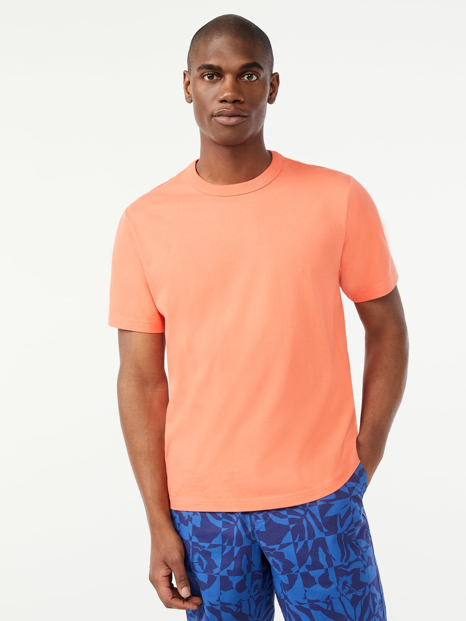 Free Assembly Men's Everyday T-Shirt with Short Sleeves