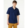 thumbnail image 1 of Free Assembly Men's Flatback Waffle Shirt with Short Sleeves, 1 of 6