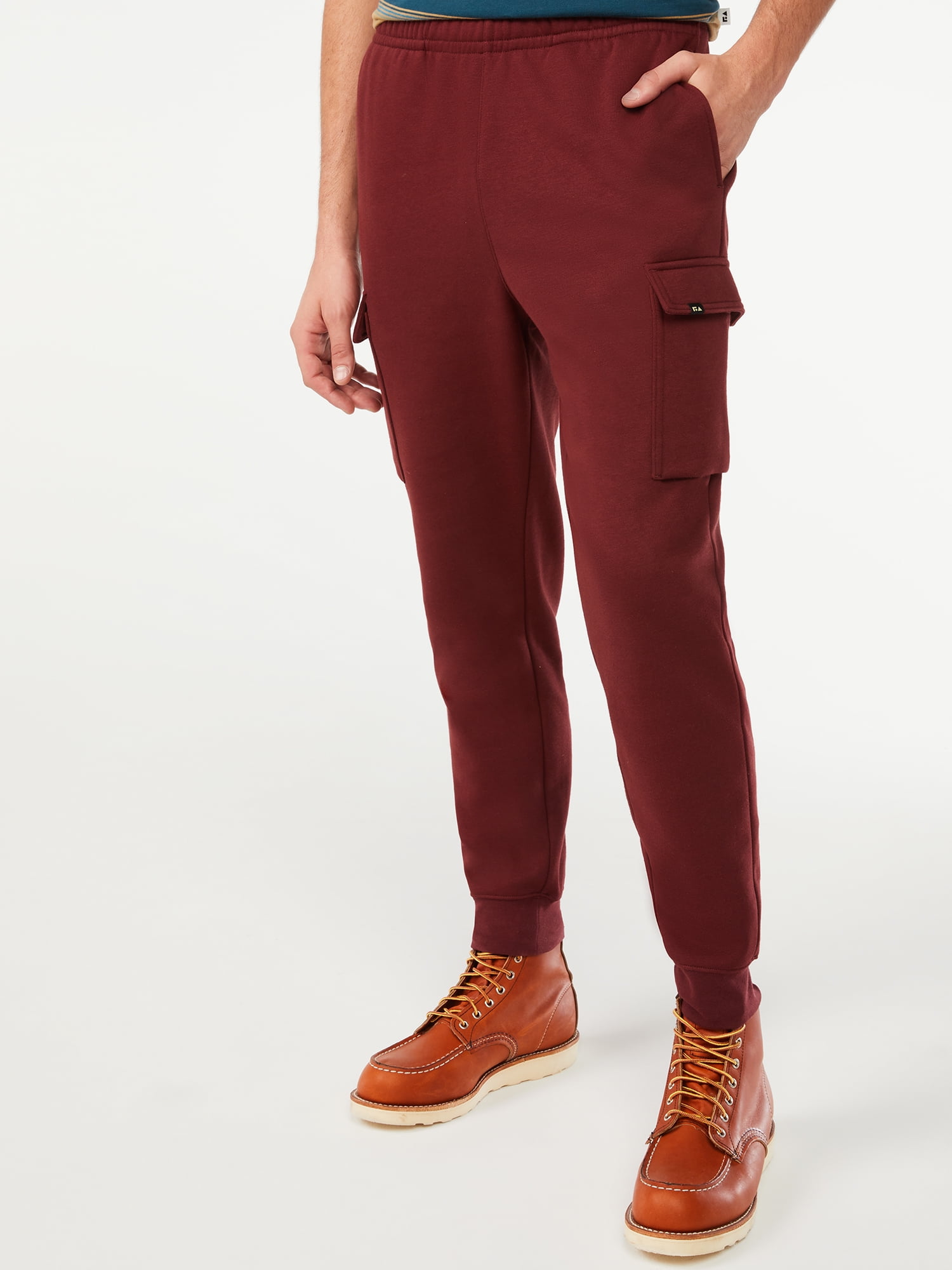 めかぶページ Free Assembly Men's Fleece Cargo Joggers - Walmart.com
